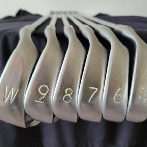 6 Vintage Ping Black Dot Eye2 Golf Clubs